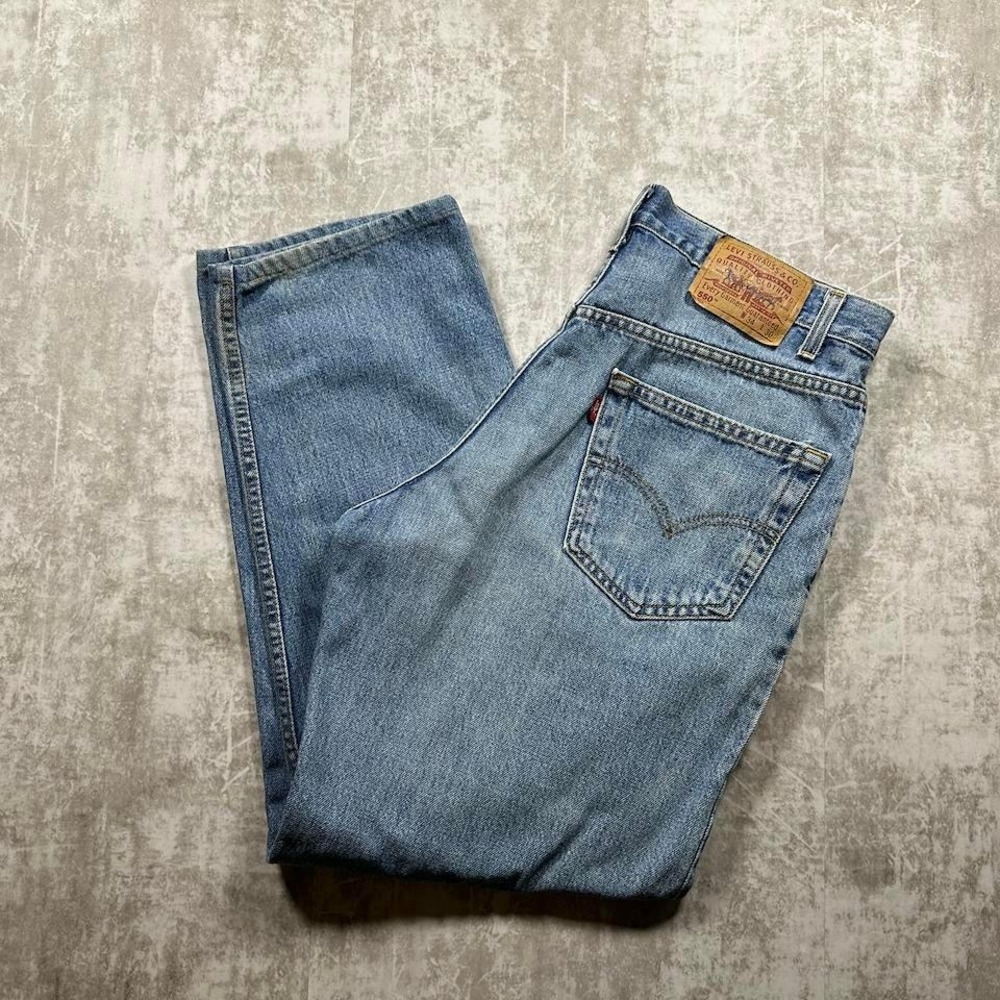 Vintage Levis 550 Relaxed Fit Jeans Mens 34x30 Light Wash Blue Tapered Canada